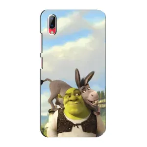 Чехол с мультфильмом Шрек на Vivo Y93 / Y93S (Шрек и Осел)
