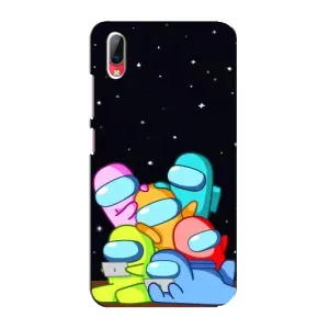 Чохли Амонг Ас для Vivo Y93 / Y93S (AlphaPrint) (Скіни в космосі)