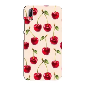 Чехлы с Фруктами для Vivo Y93 / Y93S (VPrint) (Вишня)