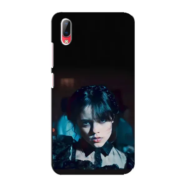 Чехол с принтом «взгляд Уэнздей» для Vivo Y93 / Y93S