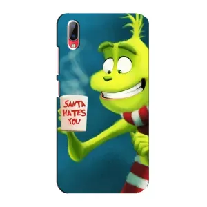 Різдвяні Чохли для Vivo Y93 / Y93S (VPrint) (Зелений Грінч)