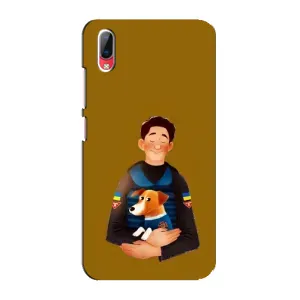 Чехлы с картинкой собаки Патрон для Vivo Y93 / Y93S (AlphaPrint) (ЗСУ Патрон)
