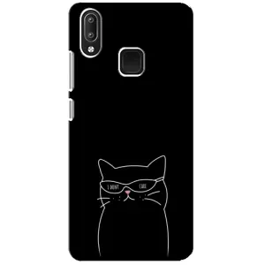 Чохол з малюнком кіт на Vivo Y95 (Байдужий кіт)