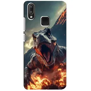 Чохол з картинкою 'Хижаки' для Vivo Y95 (Вогняний динозавр)