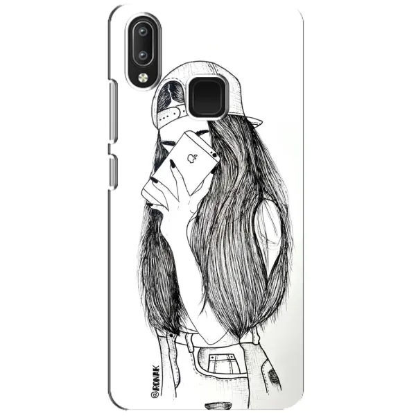 Чехол с принтом «Фото девочки» для Vivo Y95