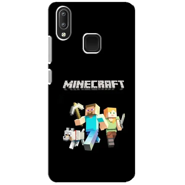 Чехол с принтом «герои Minecraft» для Vivo Y95