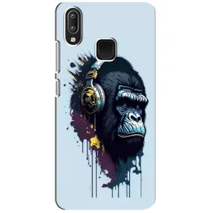 Чохол з Мавпами Vivo Y95 - (AlphaPrint) (Горила в навушниках)