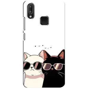 Чохол з малюнком кіт на Vivo Y95 (Коти в окулярах)