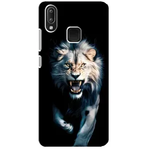 Чохол з картинкою 'Хижаки' для Vivo Y95 (Лев у темряві)