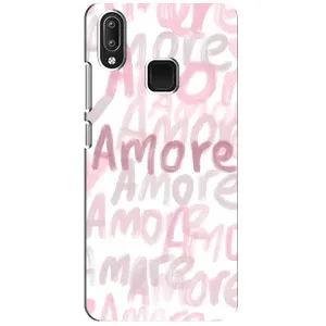 Чохол з розовим принтом для Vivo Y95 (Аморе любов)