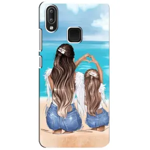Чохол з друком для Vivo Y95 - (Мама з дитинкою) (AlphaPrint) (Мама з донькою)