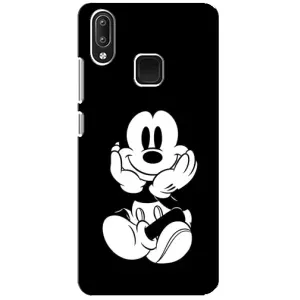 Міккі Маус чохол для Vivo Y95 (AlphaPrint - Мультяшні) (Маус на чорному)
