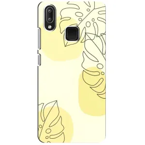 Силконовий чохол з принтом в квітах на Vivo Y95