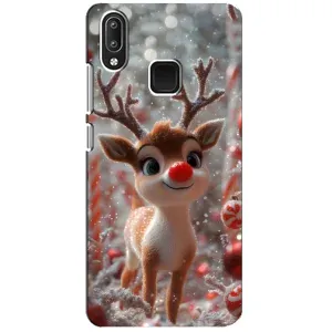 Яскравий чохол для Vivo Y95 з Зимові Оленята