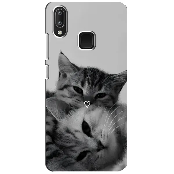 Чохол з принтом «Пара котів» для Vivo Y95