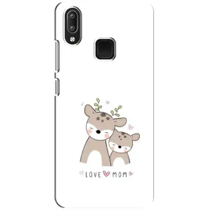 Чохол з принтом «Оленята мама і малюк» для Vivo Y95