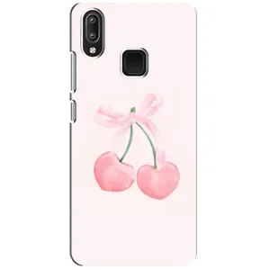 Чохол з розовим принтом для Vivo Y95 (Рожеві вишні)