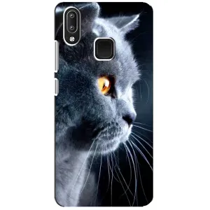 Чохли з Котиками для Vivo Y95 (VPrint) (Сірий Кіт)