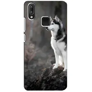 Чохол з Хаскі Vivo Y95 - (AlphaPrint) (Вірний собака)