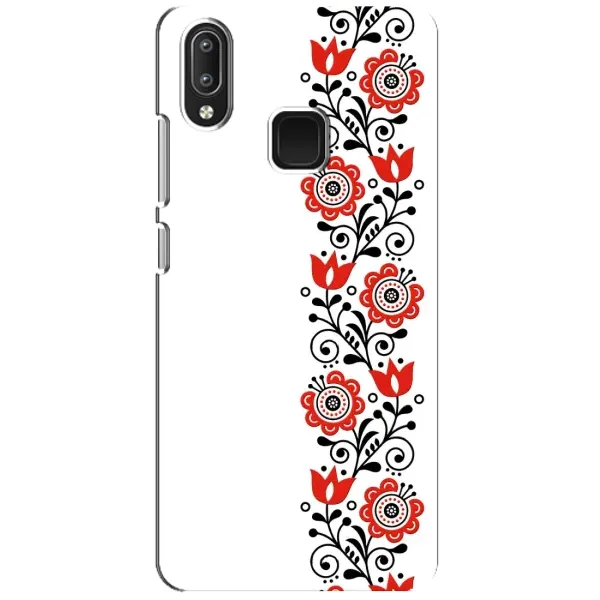 Чехол с принтом «Яркая вишиванка» для Vivo Y95