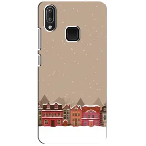 Новорічні, Святкові Чохли для Vivo Y95 - 2024 год (Зимове місто)