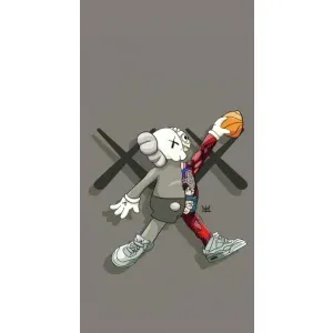 Чохли для Xiaomi 11T / 11T Pro - Bearbrick Louis Vuitton (PREMIUMPrint) (Беарбрік Джордан)