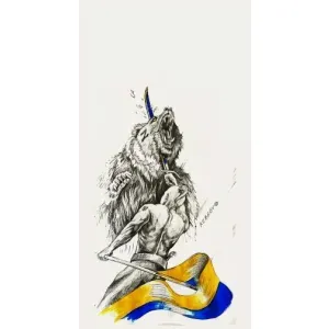 Чехлы Доброго вечора, ми за України для Сяоми 11т / 11т про (AlphaPrint) (Победа)