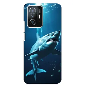 Чехол с картинкой «Хищники» для Xiaomi 11T / 11T Pro (Акула под водой)