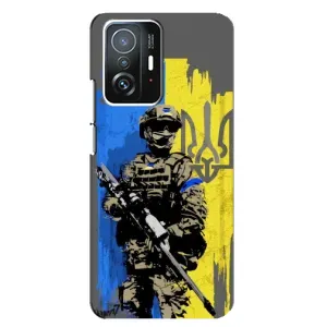 Чехлы с картинкой ЗСУ для Xiaomi 11T / 11T Pro (AlphaPrint) (АРТ солдат)
