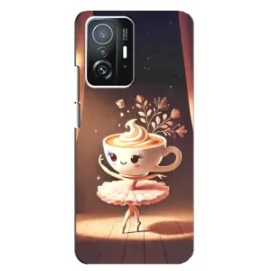 Чохол з мемом Тралалело тралала на Xiaomi 11T / 11T Pro (Балерина капучина)