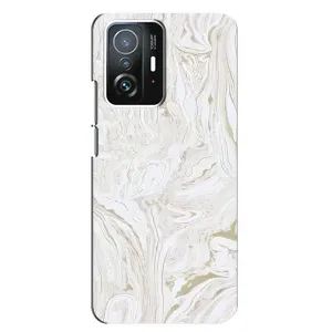 Мраморний чехол на Xiaomi 11T / 11T Pro (VPrint) (Білий мрамор)