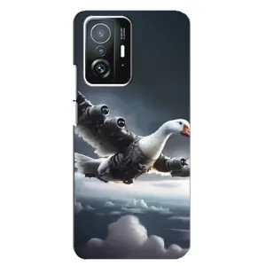 Чохол з мемом Тралалело тралала на Xiaomi 11T / 11T Pro (Бомбардіні гусіні)