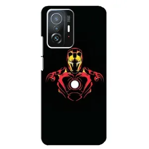 Чехлы с героями Марвел Xiaomi 11T / 11T Pro (VPrint) (Человек железный)
