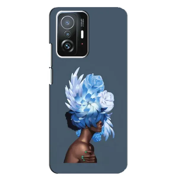 Чехол с принтом «Цветы на голове» для Xiaomi 11T / 11T Pro