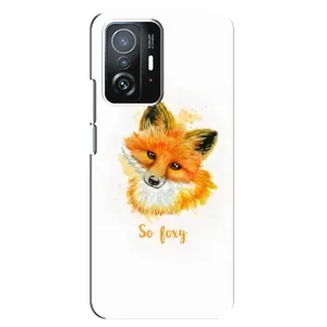 Чохли з картинкою Лисичка для Xiaomi 11T / 11T Pro (VPrint) (Дівчинка Лиса)