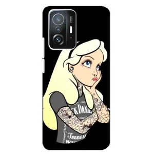 Чохол з друком для Xiaomi 11T / 11T Pro - (Мода) (AlphaPrint) (Дівчина в тату)