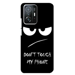 Чохол для Шаомі 11Т / 11Т Про. - (AlphaPrint) з принтом (ТОП продажів) (Dont Touch)