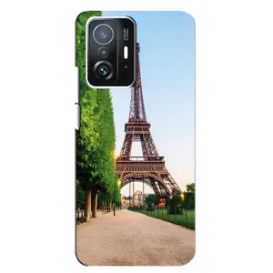 Чохол Ейфелева Вежа Xiaomi 11T / 11T Pro - (AlphaPrint) (Дорога до Парижу)