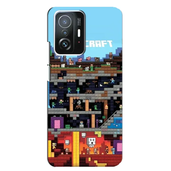 Чехол с принтом «фон Minecraft» для Xiaomi 11T / 11T Pro