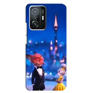 Чохол Зоотрополіс на Xiaomi 11T / 11T Pro (Романтичний вечір Зоотрополіс)
