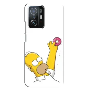 Чехол с принтом «Гомер с пончиком» для Xiaomi 11T / 11T Pro