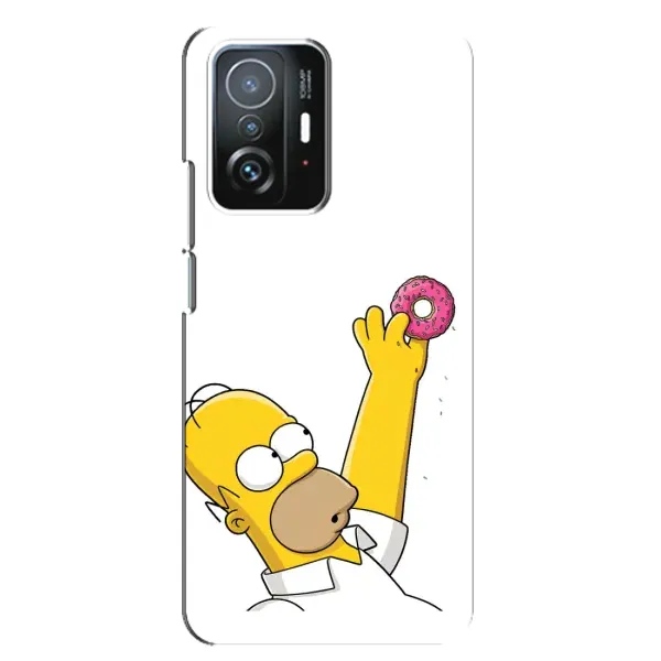 Чехол с принтом «Гомер с пончиком» для Xiaomi 11T / 11T Pro