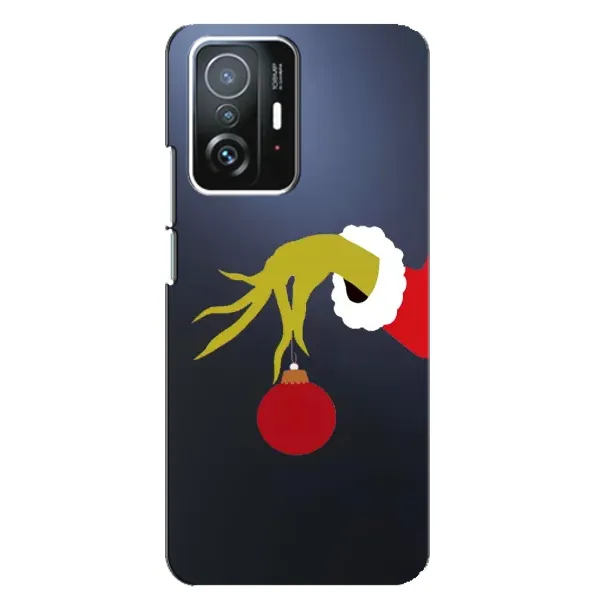 Чехол с принтом «Гринч с игрушкой» для Xiaomi 11T / 11T Pro