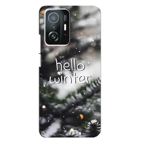 Чехол с принтом «Hello winter» для Xiaomi 11T / 11T Pro Чехол с принтом «Hello winter» для Xiaomi 11T / 11T Pro