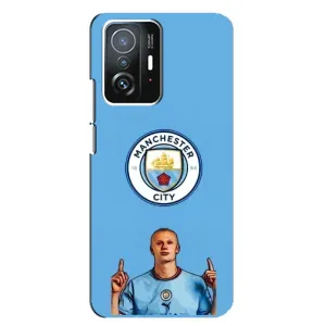 Чехлы с футболистом Ерлинг Холанд для Xiaomi 11T / 11T Pro (AlphaPrint) (Холанд Манчестер Сити)