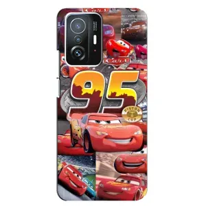 Силіконовий чохол Маквін для Xiaomi 11T / 11T Pro (Колаж Блискавка Маквін)