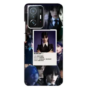 Чохли Венсдей на Xiaomi 11T / 11T Pro Уенсдей (AlphaPrint) (колаж Венздей)