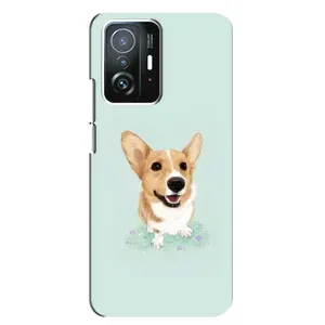 Чехлы с собаками для Xiaomi 11T / 11T Pro (VPrint) (Корги)