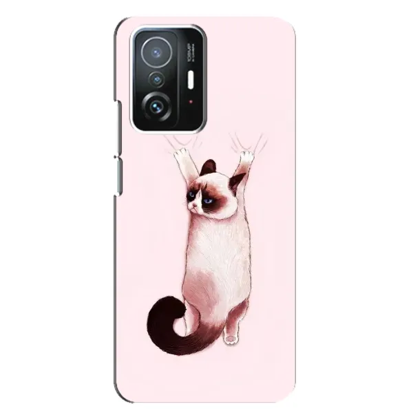 Чехол с принтом «Котик падает» для Xiaomi 11T / 11T Pro Чехол с принтом «Котик падает» для Xiaomi 11T / 11T Pro