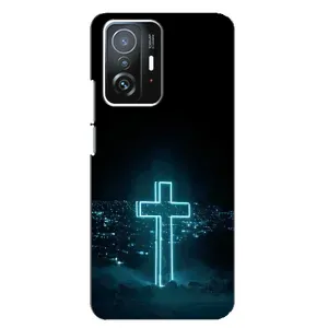Християнські Чохли для Xiaomi 11T / 11T Pro (AlphaPrint) (Хрест і місто)